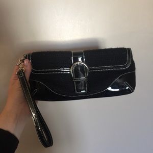 Cute black clutch/handbag
